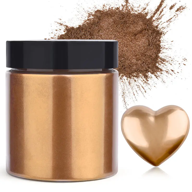 Pearl Powder Resin - 50g/Bottle Metallic Glitter Powder Gold Silver