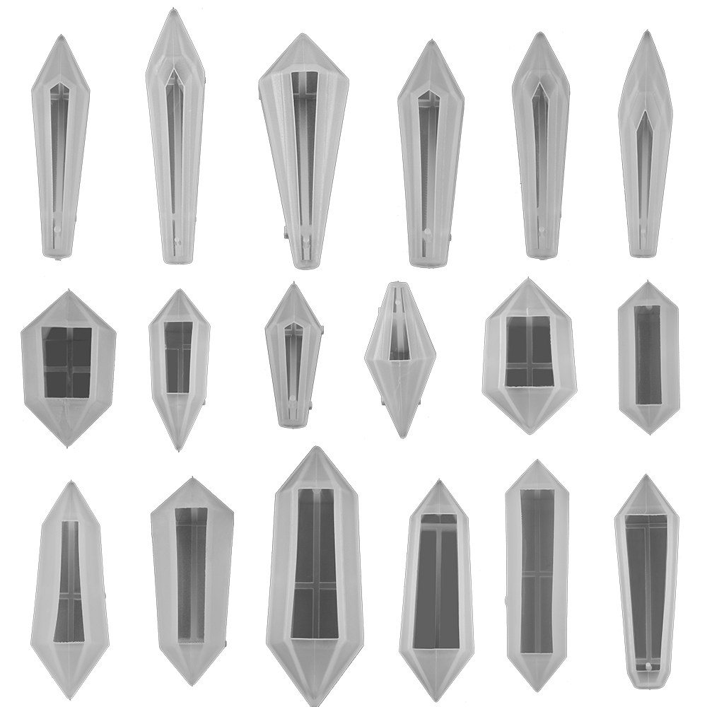 Resin Art Mould - 1pcs DIY Crystal Pendulum Epoxy Resin