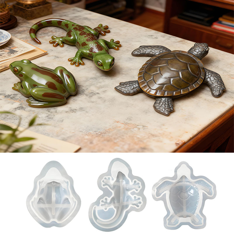 Resin Art Mould - Turtle Aromatherapy Candle Silicone Mold DIY
