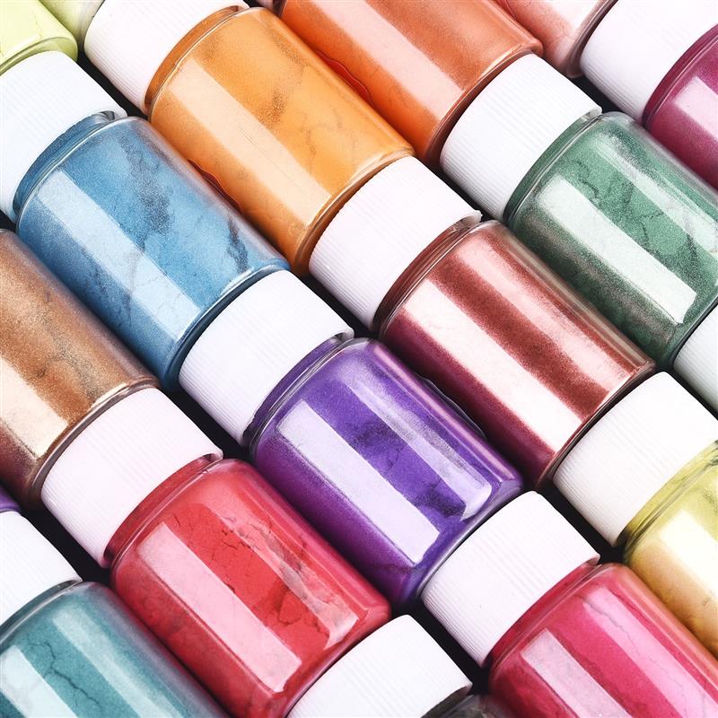 Pearl Powder Resin - 24 Colors 10g Mirror Natural Mica