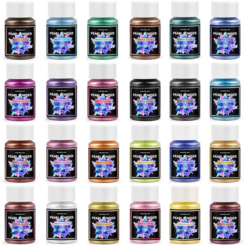 24Color 20ml Pearlescent Powde - Pearl Powder Resin ulasan dan harga