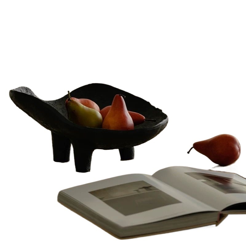 Black Fruit Plate Resin Storag - Resin Art Coffee Table ulasan dan harga
