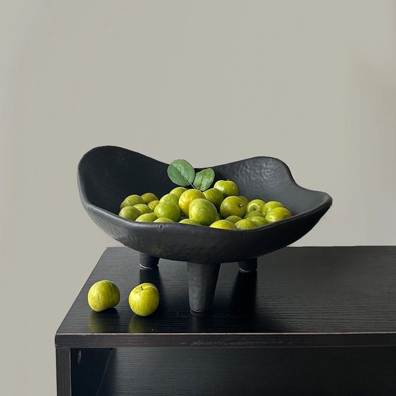 Black Fruit Plate Resin Storag - Resin Art Coffee Table ulasan dan harga