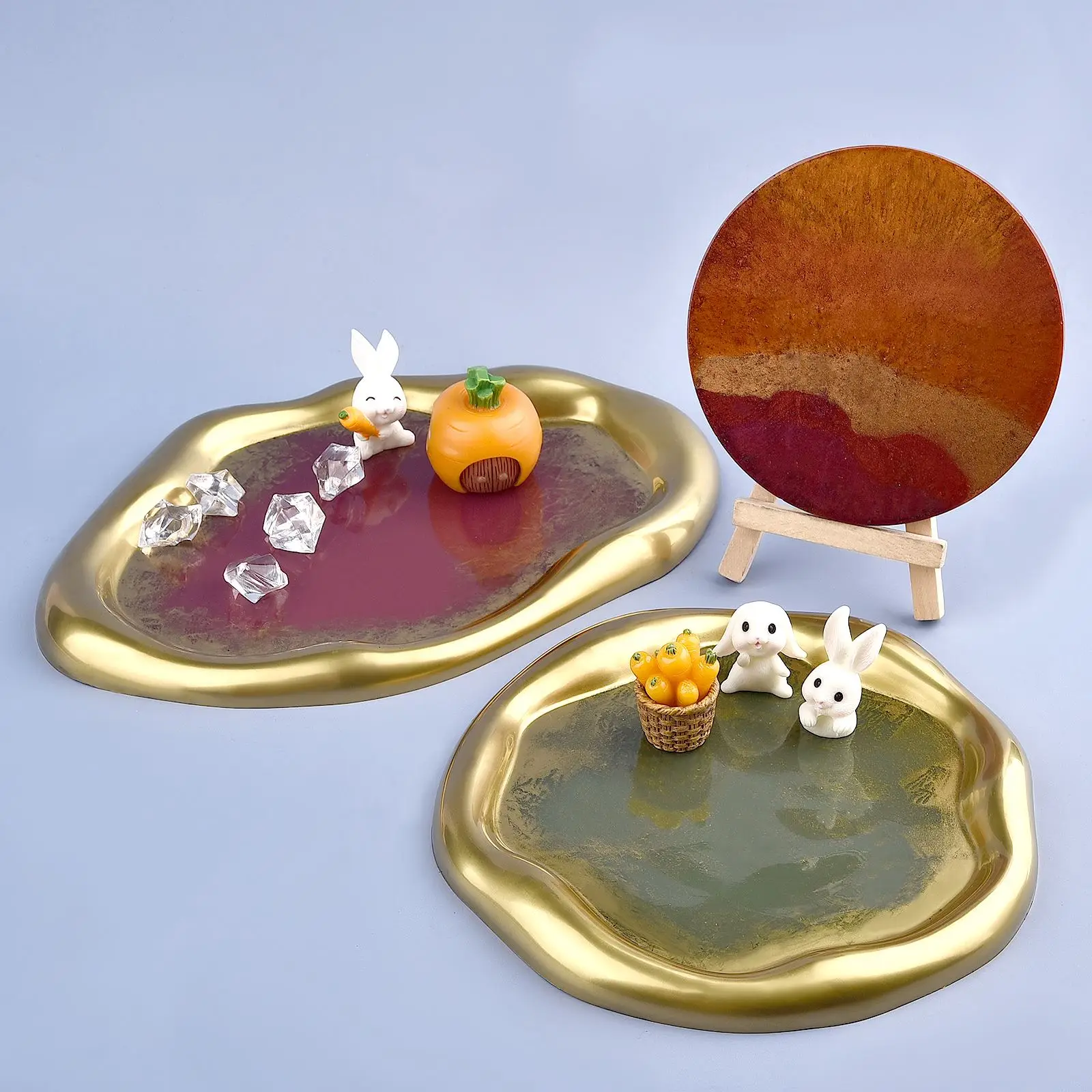 50g/Bottle Metallic Glitter Po - Pearl Powder Resin ulasan dan harga
