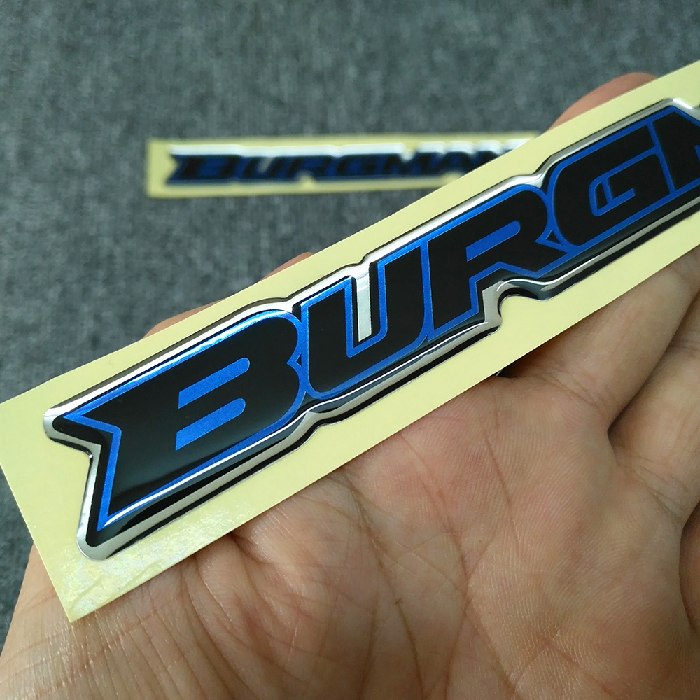 For Suzuki Burgman AN125 AN200 - Resin Art Logo ulasan dan harga
