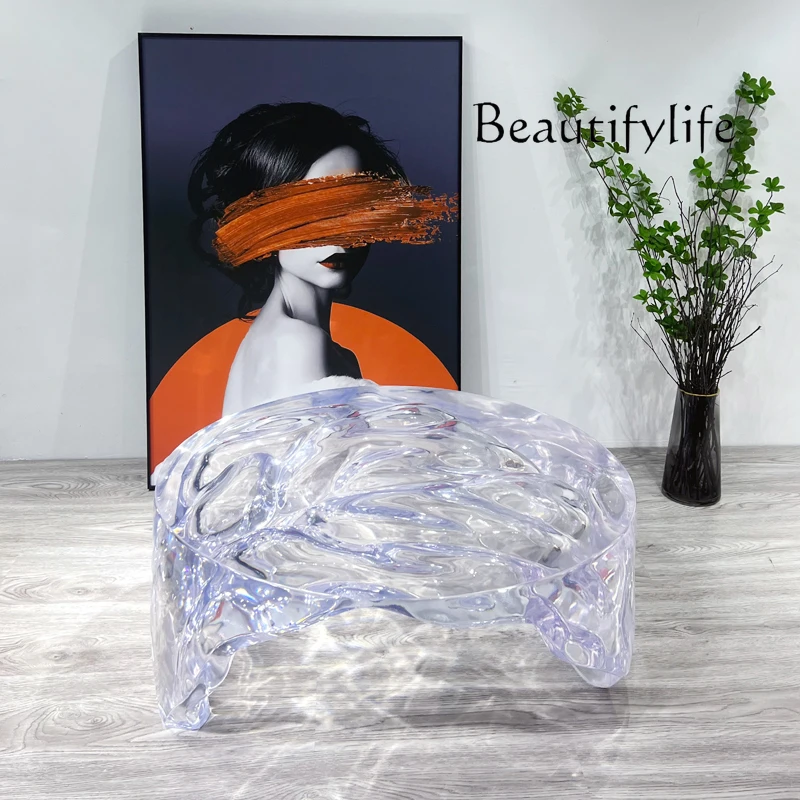 A Modern Minimalist Art Specia - Resin Art Coffee Table ulasan dan harga