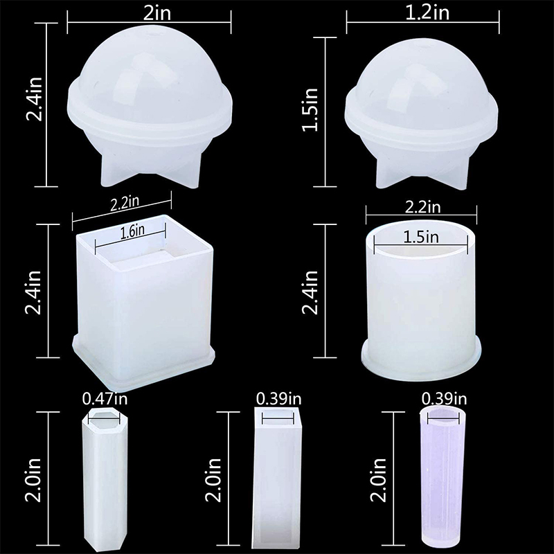 Stock Quantity 8Pcs Silicone E - Resin Art Quantity ulasan dan harga