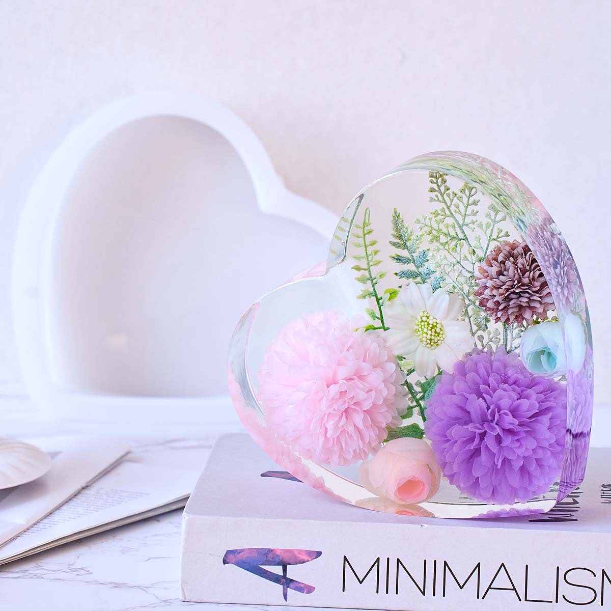 Large Love Silicone Mold DIY H - Resin Art Mould ulasan dan harga