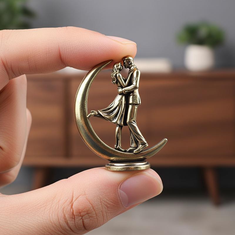 Solid Brass Couple Hugging Sta - Resin Art Coffee Table ulasan dan harga