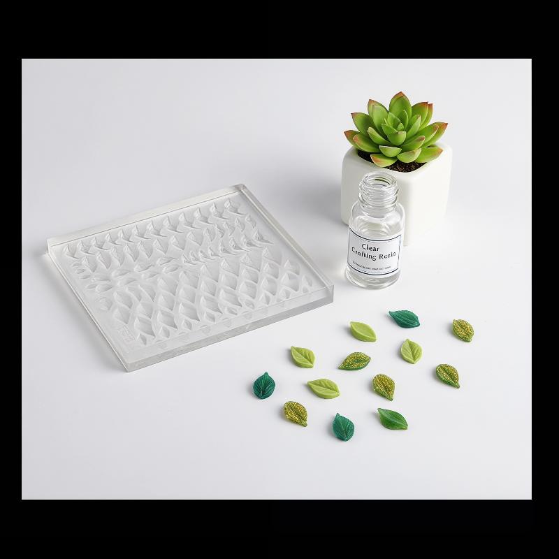 Miniature Leaf Silicone Mold 3 - Resin Art Mould ulasan dan harga