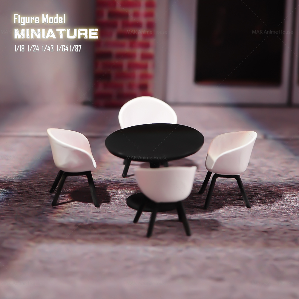 Miniatures Figures 1/87 1/64 1 - Resin Art Coffee Table ulasan dan harga
