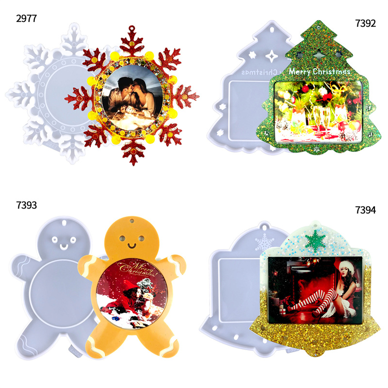 Christmas Photo Picture Frame  - Resin Art Mould ulasan dan harga