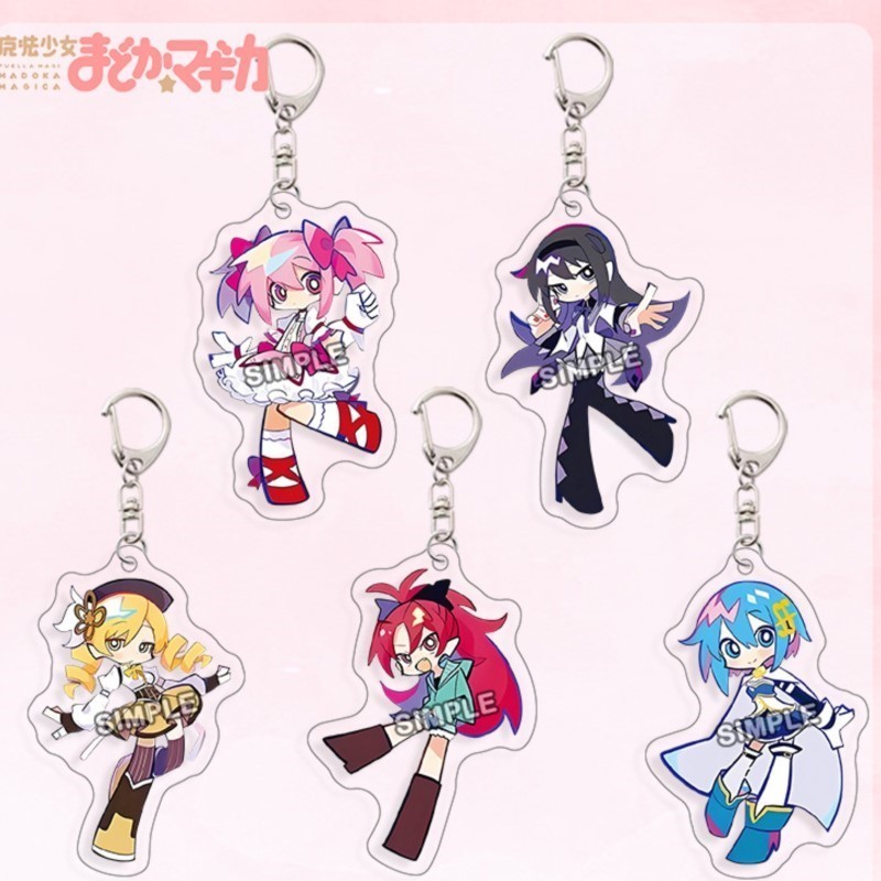 Puella Magi Madoka Magica Kana - Resin Art Keychain ulasan dan harga