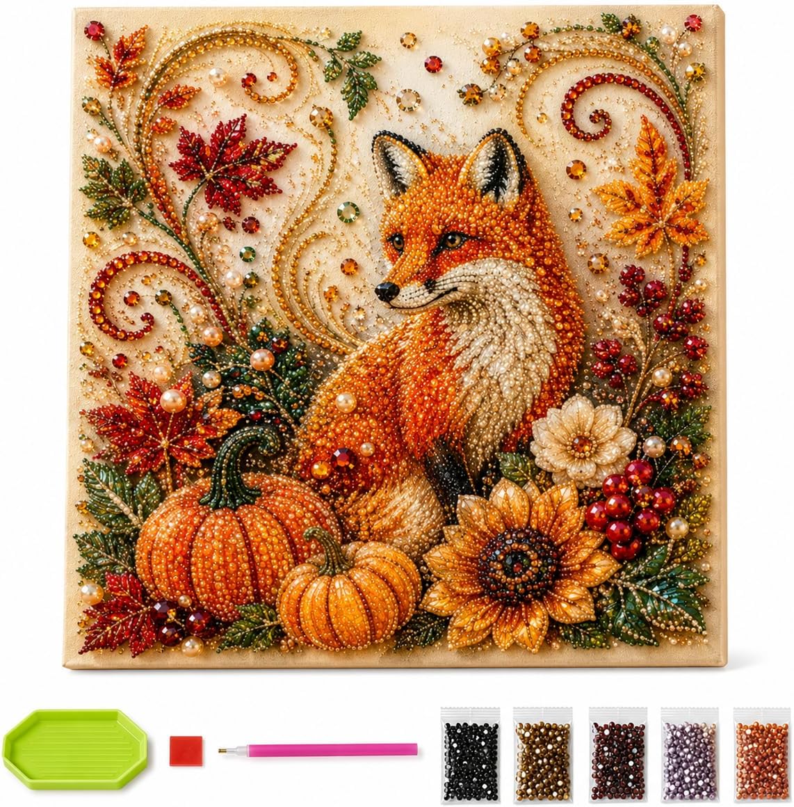 Autumn Diamond Pearl Painting  - Resin Art For Beginners ulasan dan harga