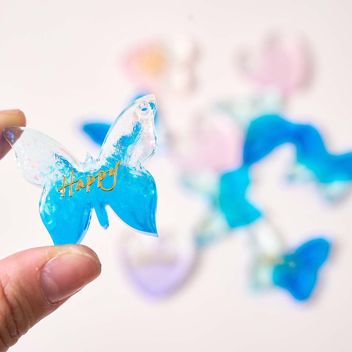 Six-hole with Holes Earring Si - Resin Art Mould ulasan dan harga