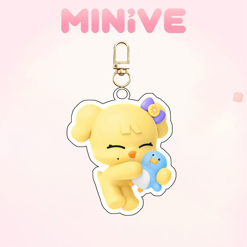 Ive Minivek Kpop Group Idol Ac - Resin Art Keychain ulasan dan harga