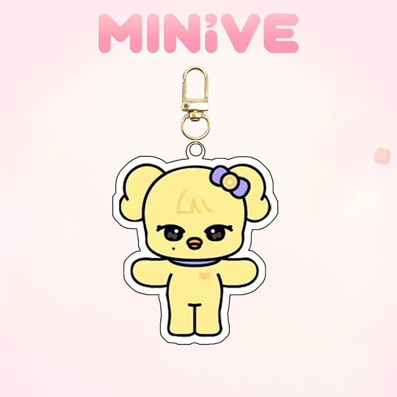 Ive Minivek Kpop Group Idol Ac - Resin Art Keychain ulasan dan harga