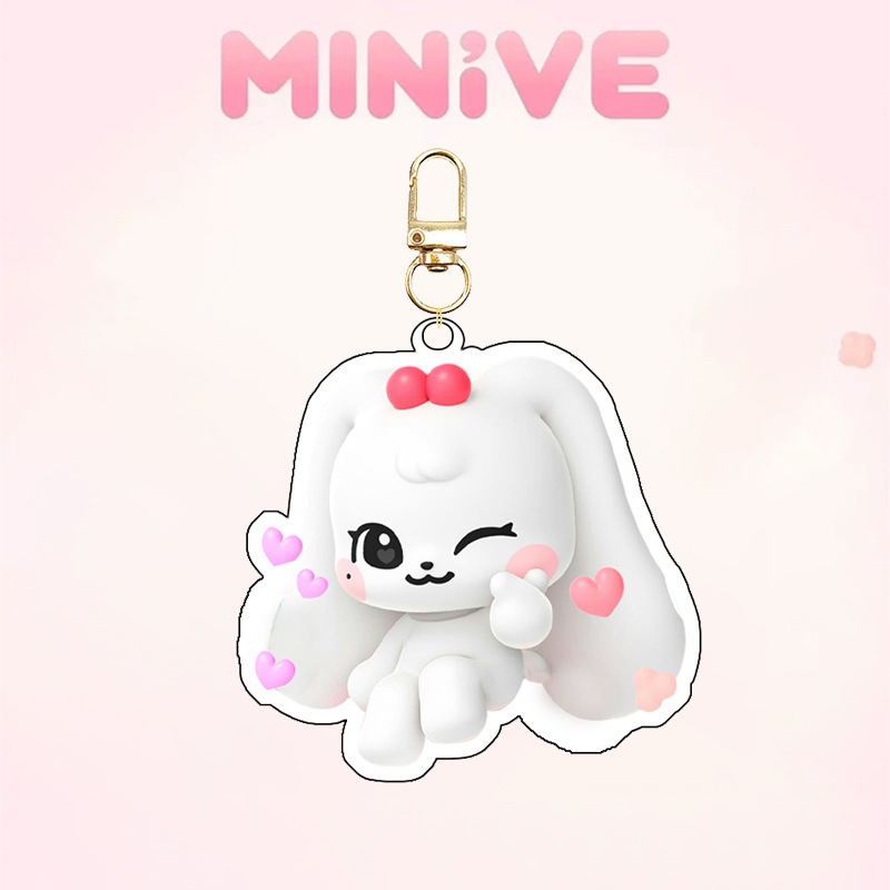Ive Minivek Kpop Group Idol Ac - Resin Art Keychain ulasan dan harga