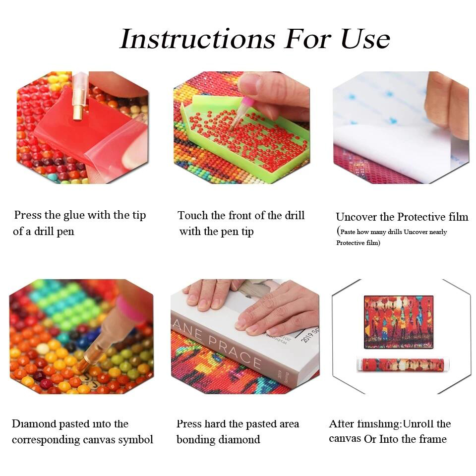 Frameless,5D DIY Diamond Paint - Resin Art For Beginners ulasan dan harga