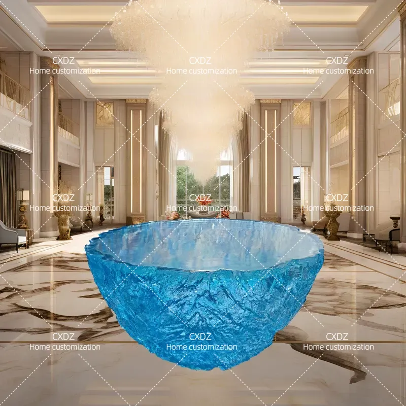 Luxury Transparent Epoxy Resin - Resin Art Coffee Table ulasan dan harga
