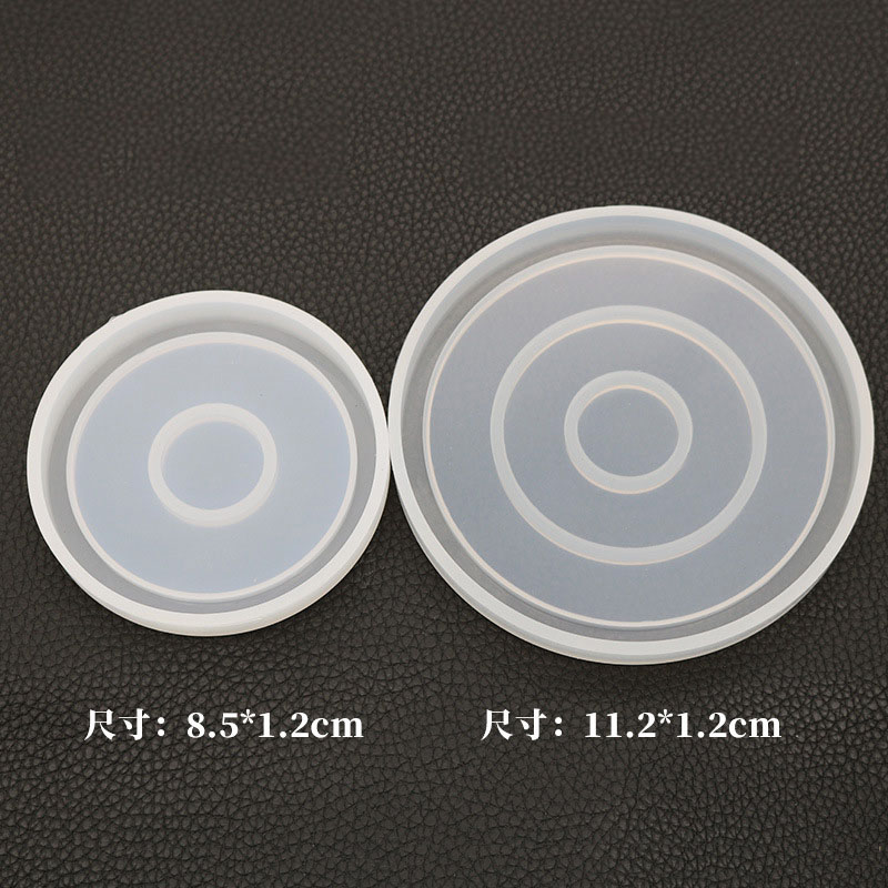 Round Tray Cement Molds Silico - Resin Art Tray ulasan dan harga