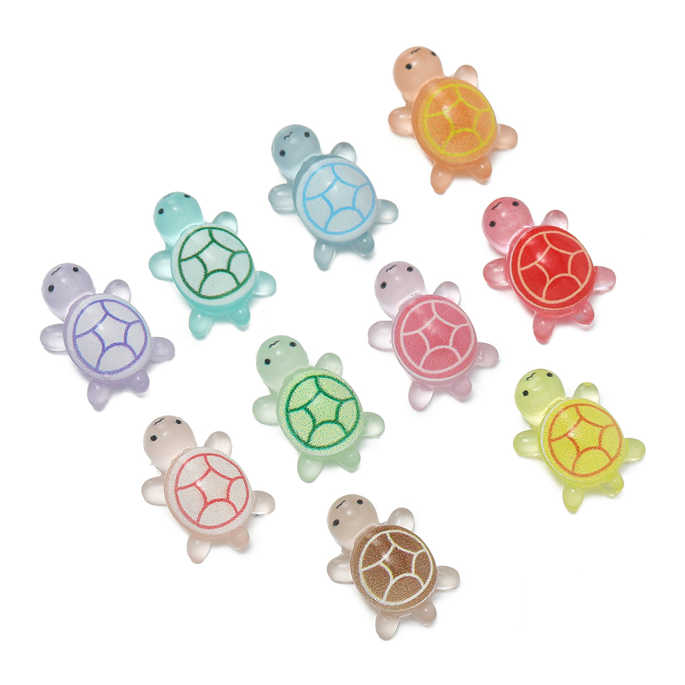 10pcs/lot Mini Resin Sea Turtl - Resin Art Keychain ulasan dan harga