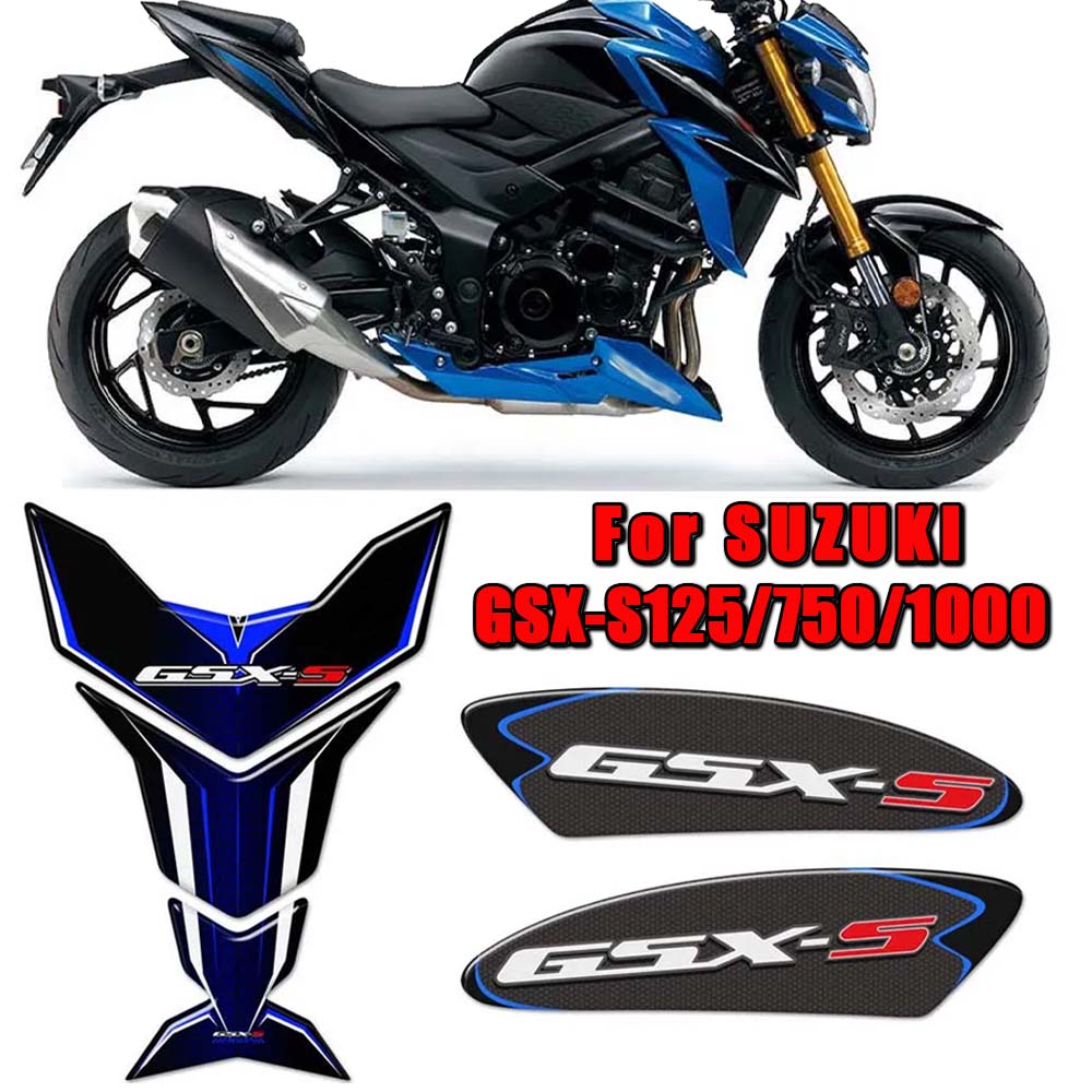 Fishbone Fuel Tank Pad For Suz - Resin Art Logo ulasan dan harga