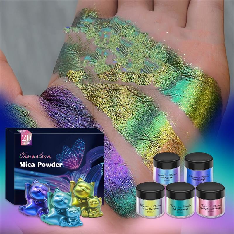 3g Chameleon Mica Powder Epoxy - Pearl Powder Resin ulasan dan harga