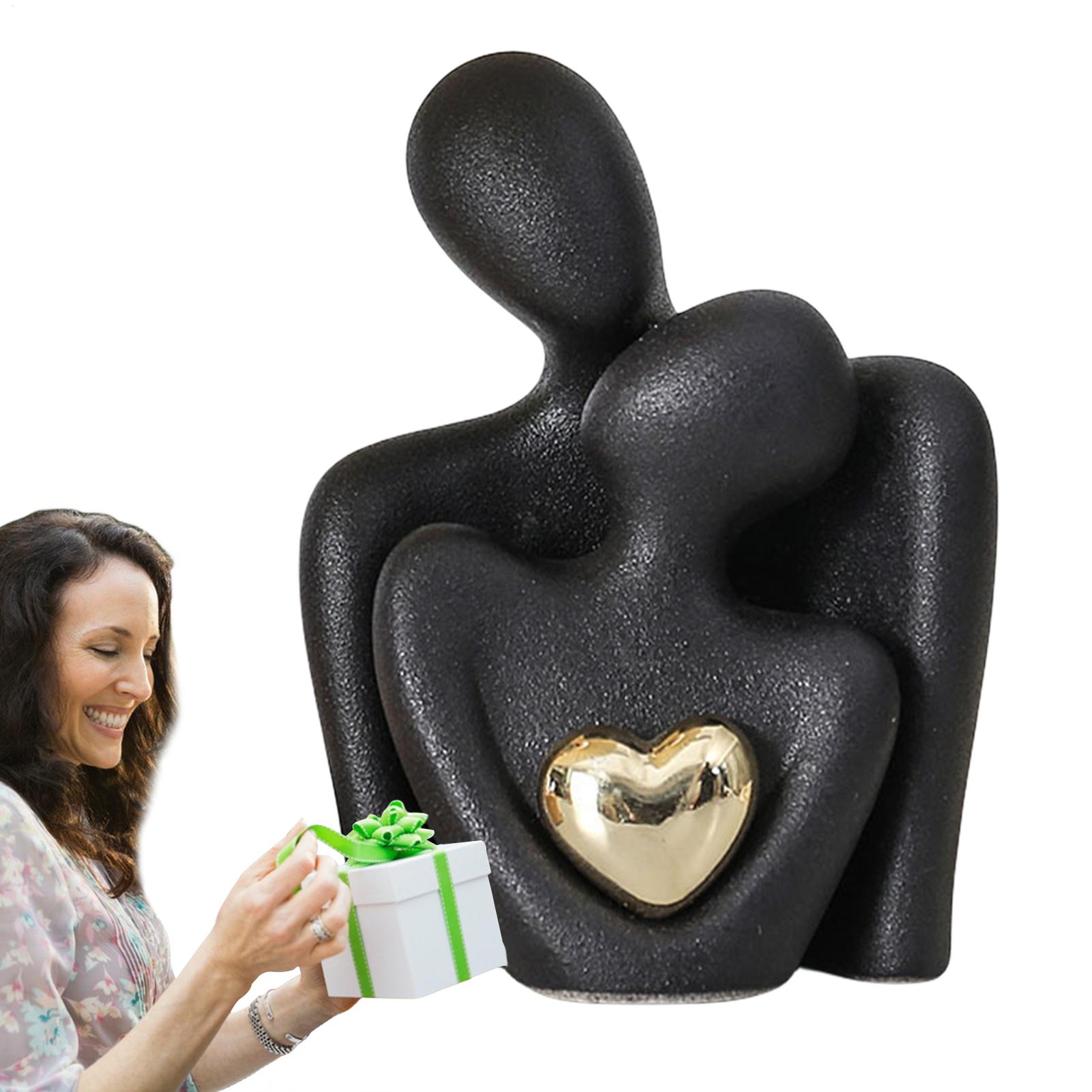 love Couple Hugging Figurine C - Resin Art Materials Wholesale ulasan dan harga