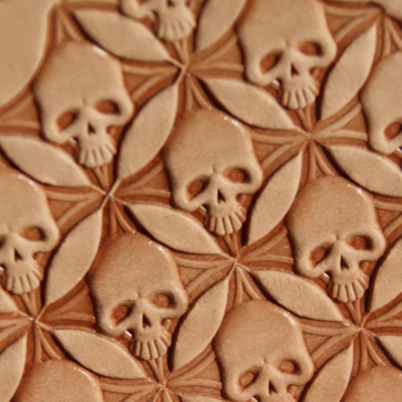 304 Stainless Steel Skull Head - Resin Art Logo ulasan dan harga