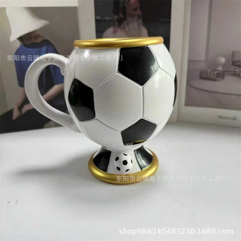 Football Coffee Mug Resin Stai - Resin Art Coffee Table ulasan dan harga