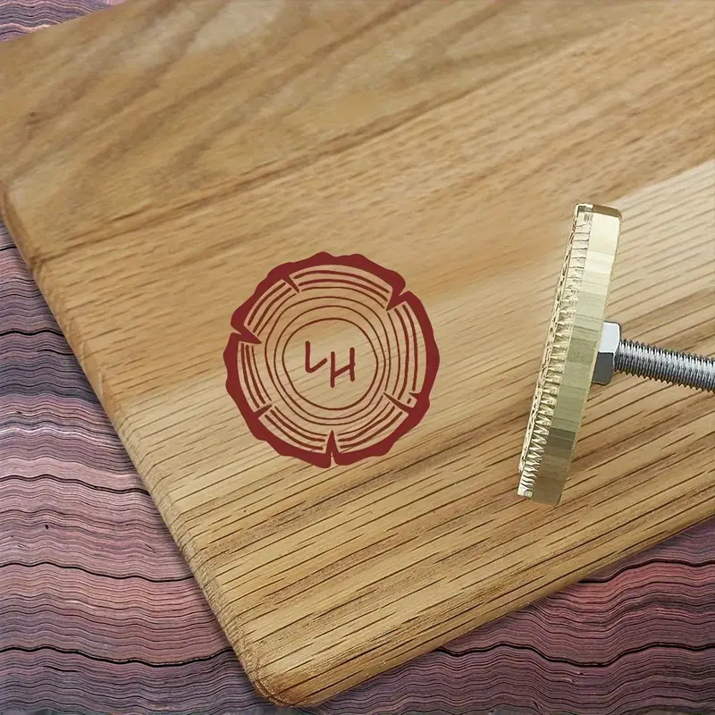 Custom Branding Iron Stamp DIY - Resin Art Logo ulasan dan harga