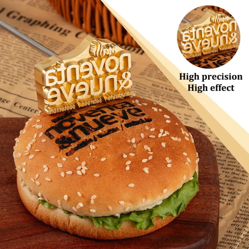 Custom Branding Iron Stamp DIY - Resin Art Logo ulasan dan harga
