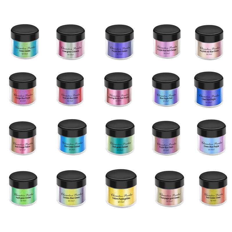 3g Mirror Chameleons Resin Pig - Pearl Powder Resin ulasan dan harga
