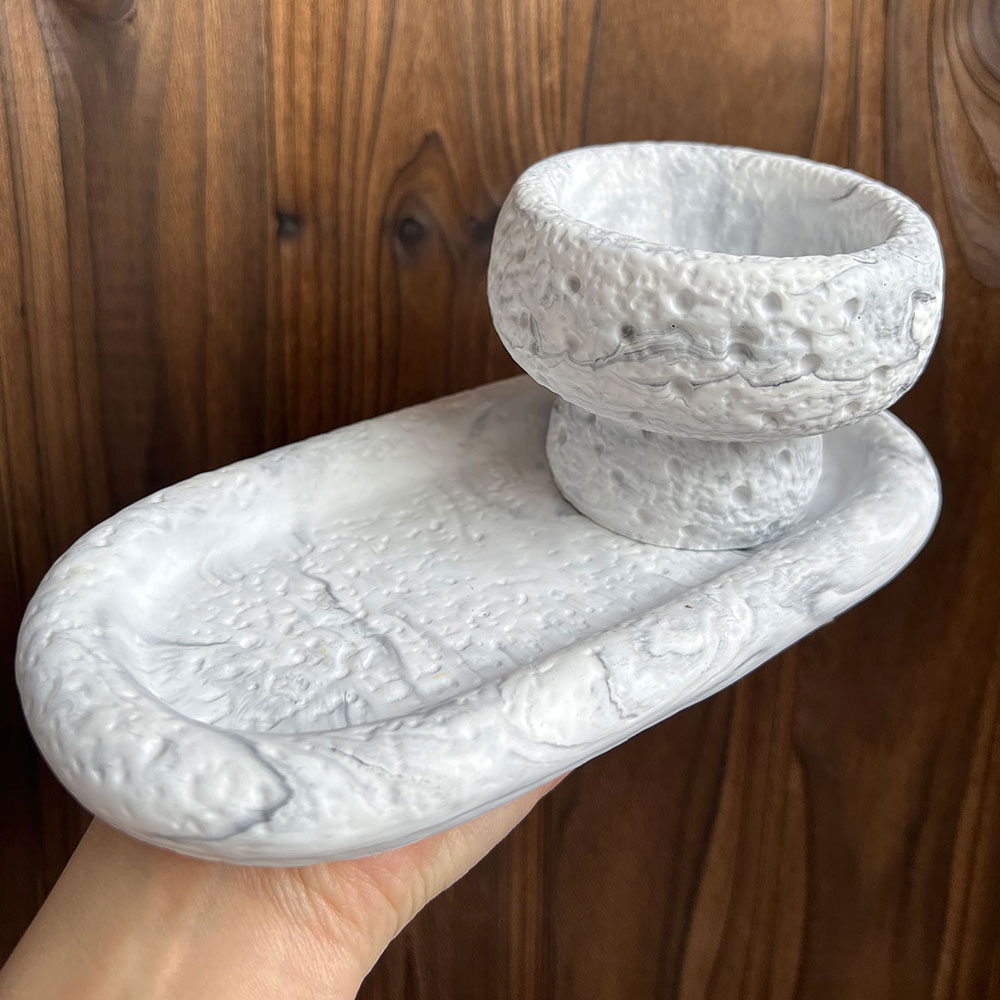DIY Silicone Candle Holder Mol - Resin Art Tray ulasan dan harga