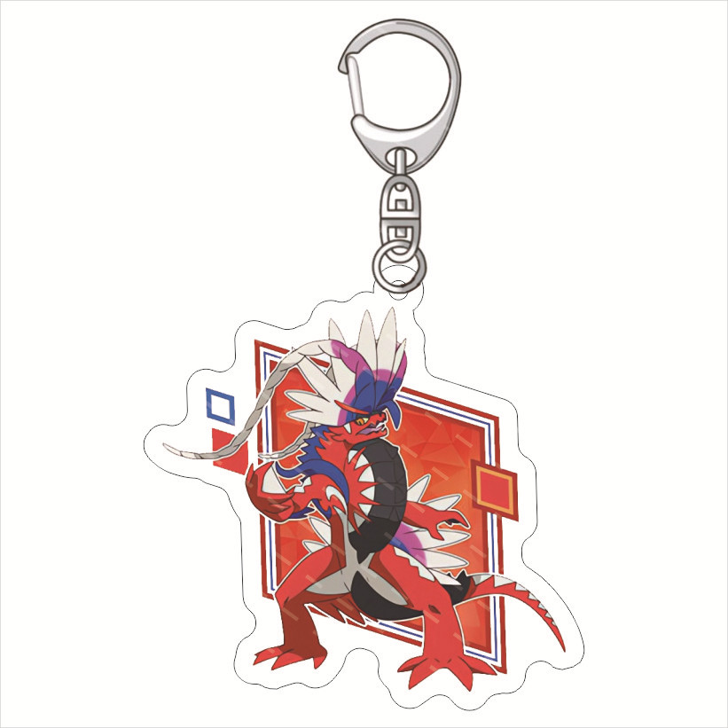 Pokémon Miraidon Koraidon Acry - Resin Art Keychain ulasan dan harga