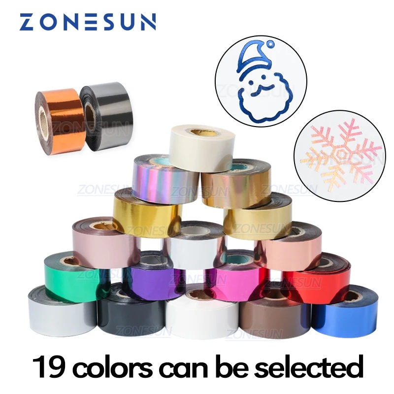 ZONESUN Hot Stamping Foil 3cm  - Resin Art Logo ulasan dan harga