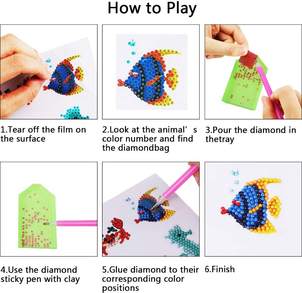 Easy Diamond Painting Stickers - Resin Art For Beginners ulasan dan harga