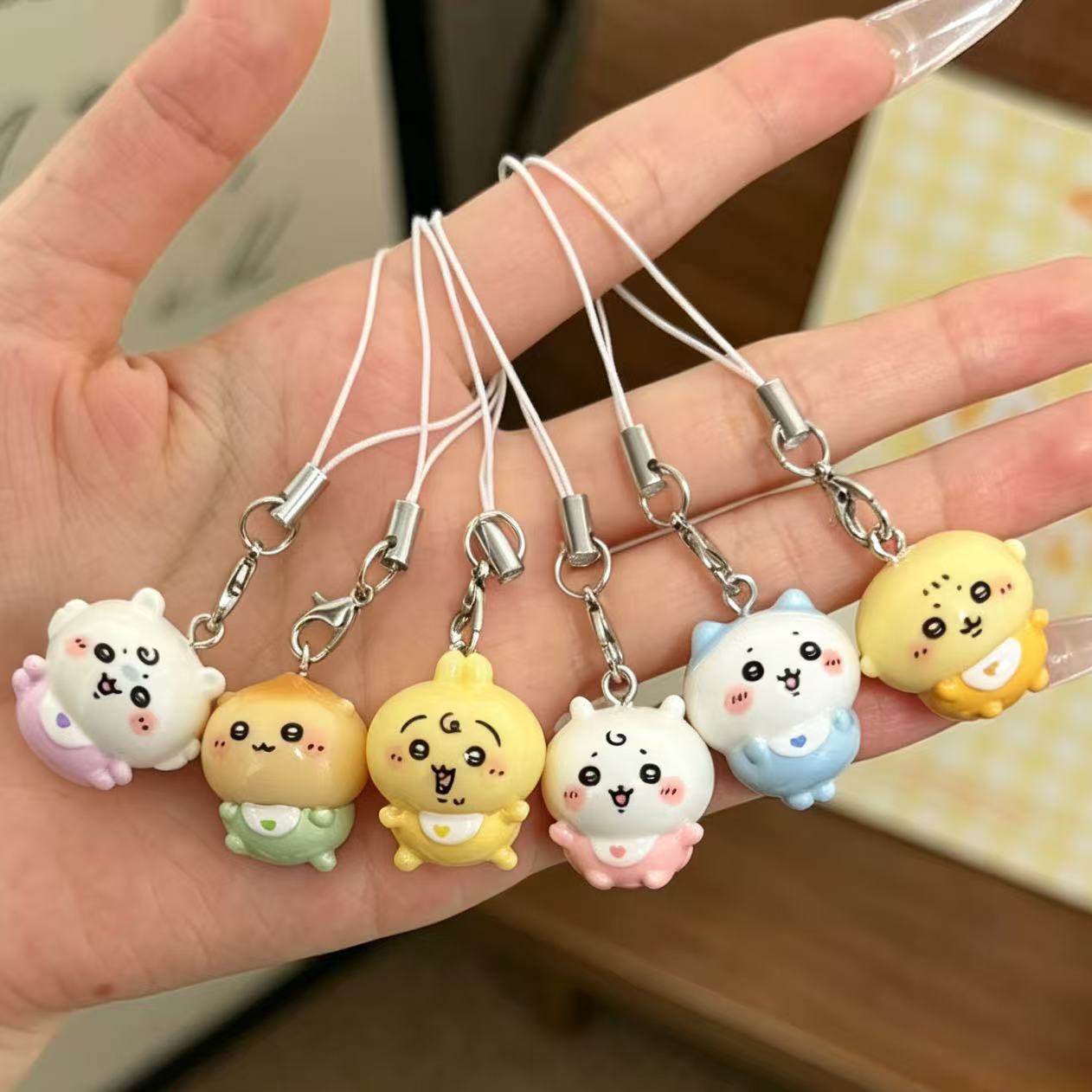 Kawaii Tiny Resin Pendant Cute - Resin Art Keychain ulasan dan harga