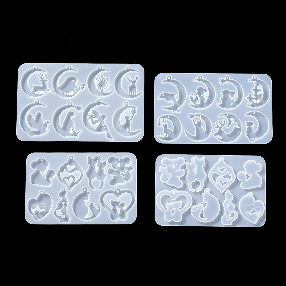 Earring Pendants Epoxy Resin S - Resin Art Mould ulasan dan harga