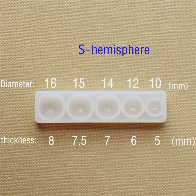 Silicone Mold half ball Oblate - Resin Art Mould ulasan dan harga