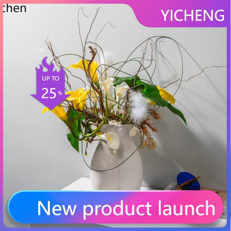 LYY  Artificial Flowers Fake F - Resin Art Coffee Table ulasan dan harga