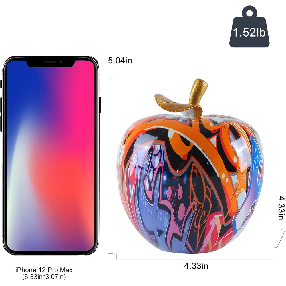 Statue Abstract Graffiti Art F - Resin Art Coffee Table ulasan dan harga