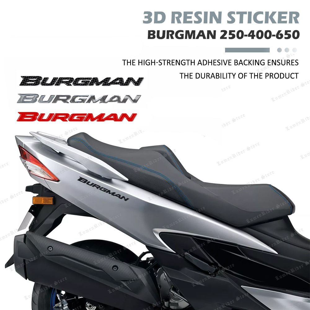 For Suzuki Burgman 250 400 650 - Resin Art Logo ulasan dan harga