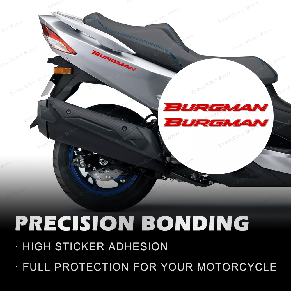 For Suzuki Burgman 250 400 650 - Resin Art Logo ulasan dan harga