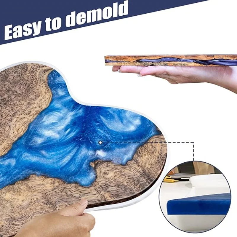 Large Resin Table Mold 24 inch - Resin Art Coffee Table ulasan dan harga