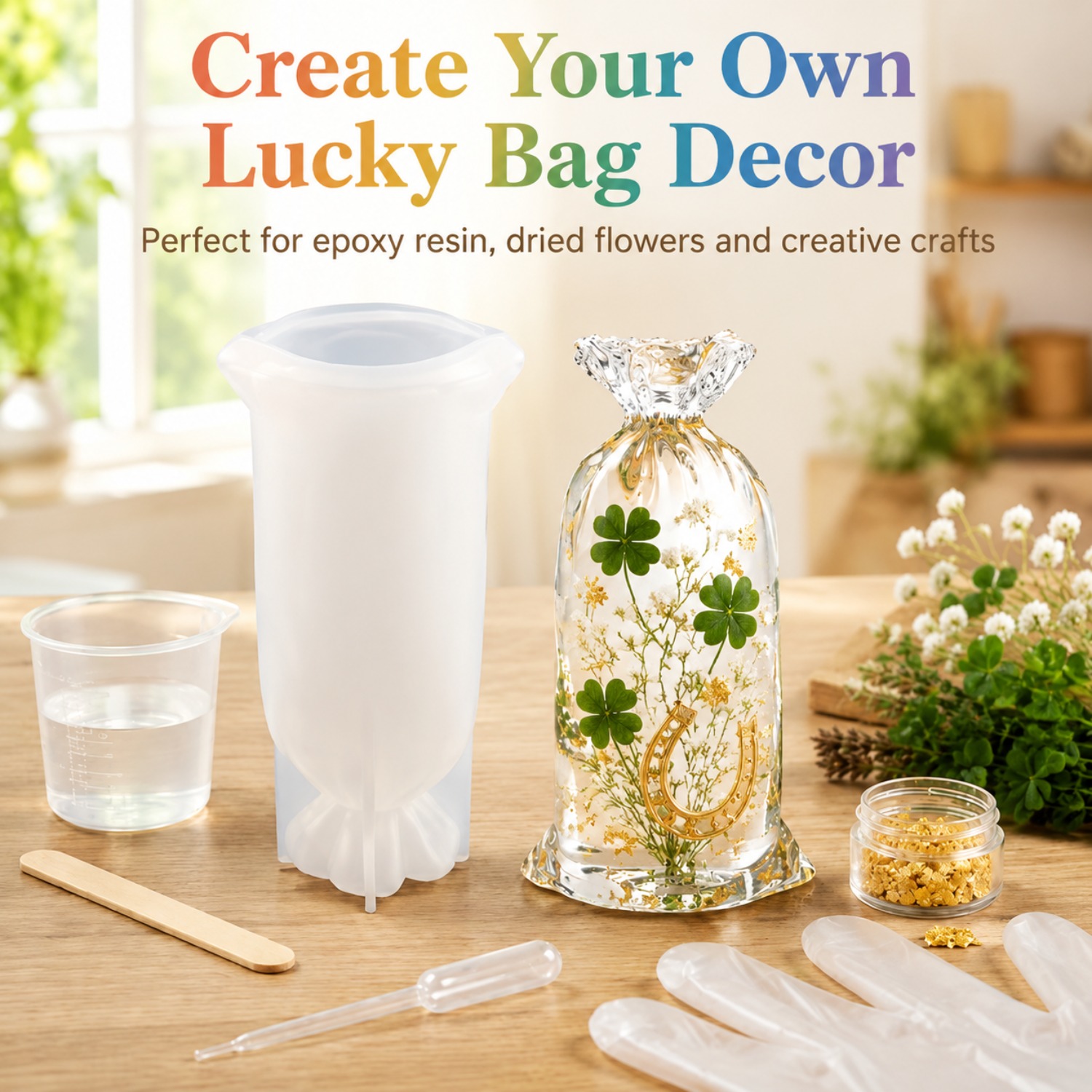 Lucky Bag Resin Silicone Mould - Resin Art Mould ulasan dan harga