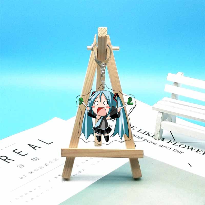 Hatsune Miku Anime Acrylic Cut - Resin Art Keychain ulasan dan harga