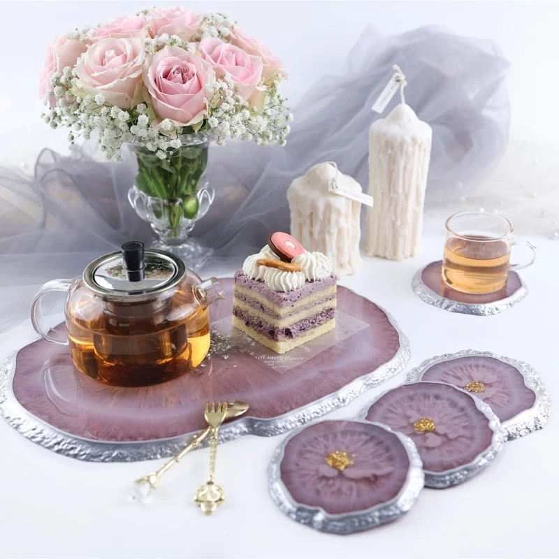 DIY Crystal Epoxy Resin Mold I - Resin Art Tray ulasan dan harga