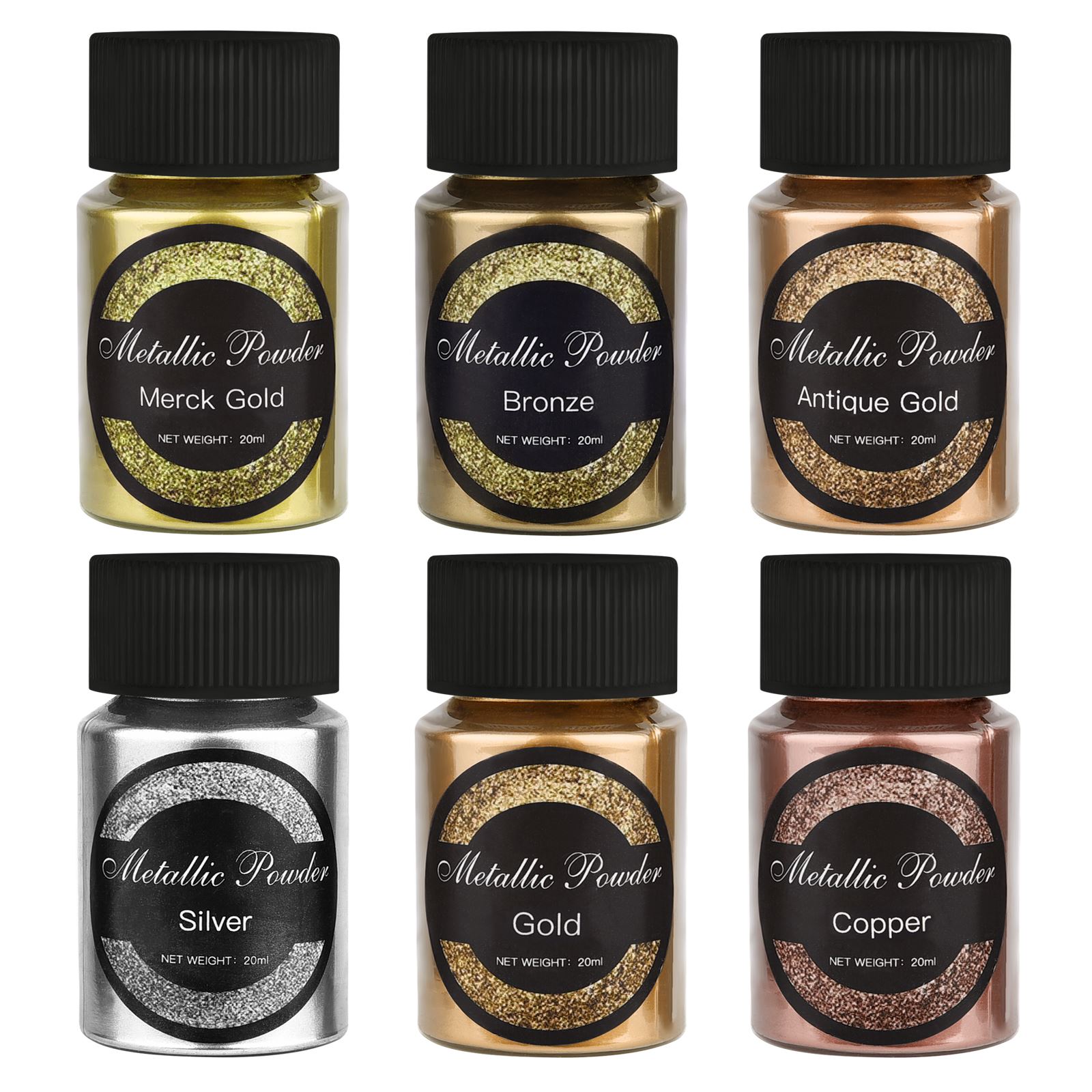 20ml/Bottle Metallic Glitter P - Pearl Powder Resin ulasan dan harga